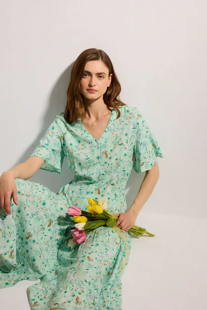 Green dress