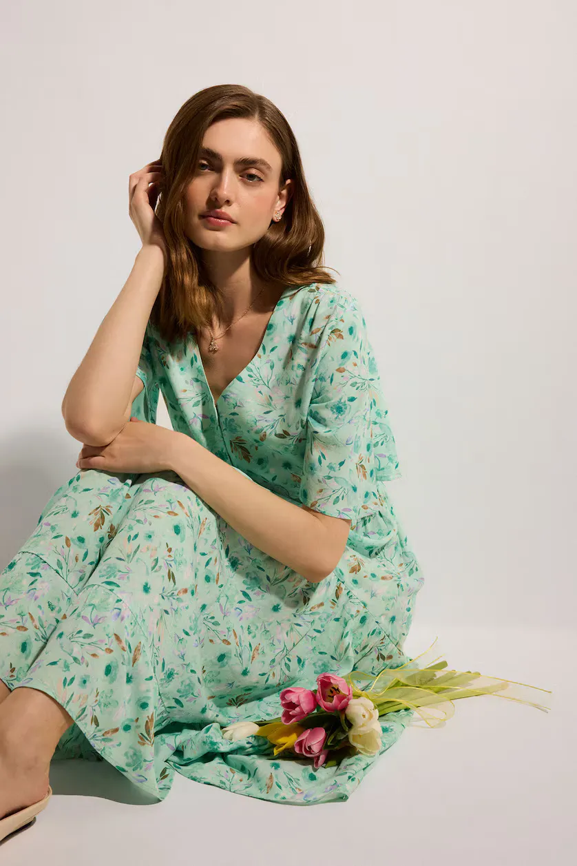 Green dress