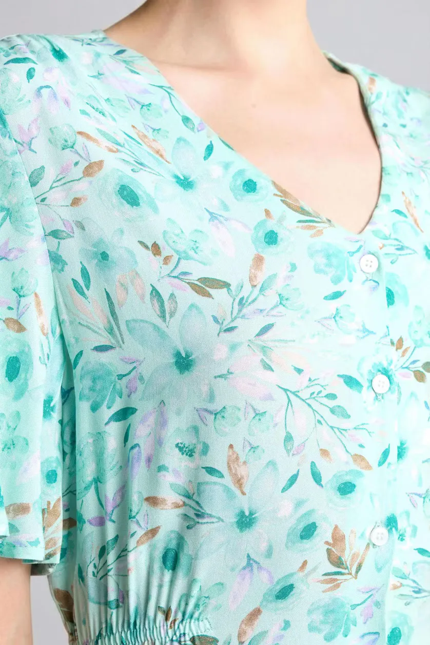 Green dress