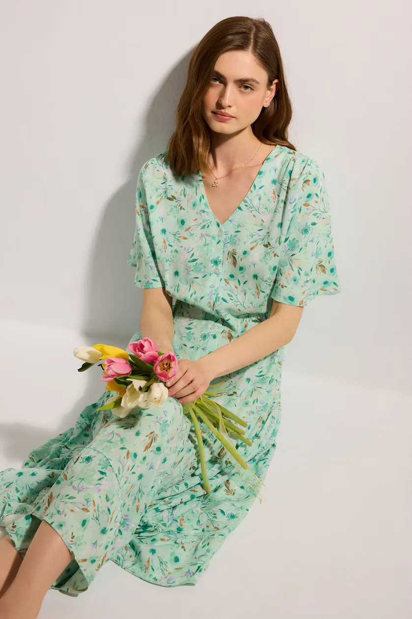 Green dress